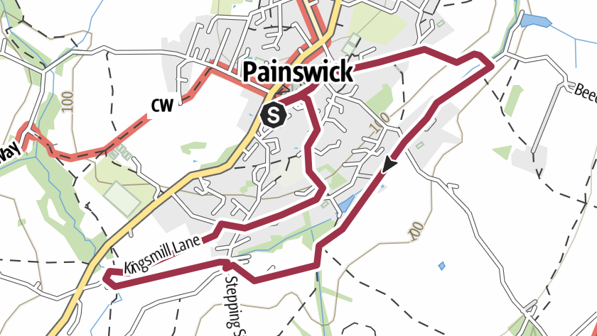 Circular walk along the Painswick Stream (Cotswold Gateway Painswick Walk 1)