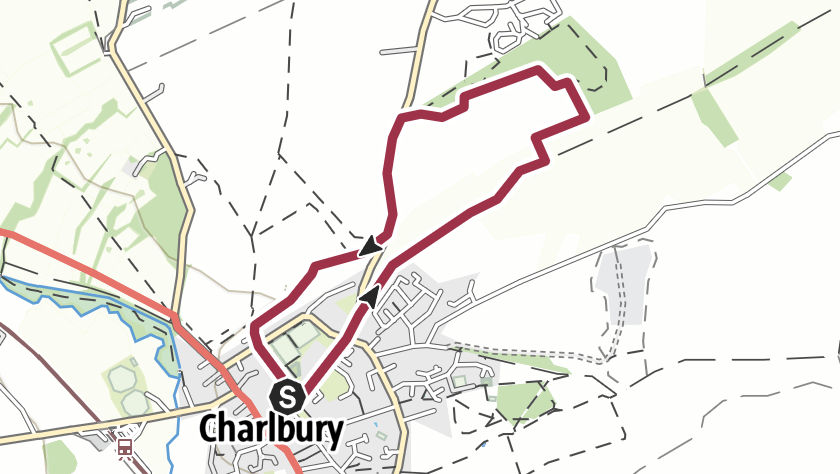 Circular via Banbury Hill (Cotswold Gateway Charlbury Walk 2)