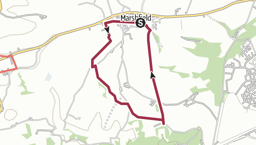 Southern Loop Hill (Cotswold Gateway Marshfield Walk 2)