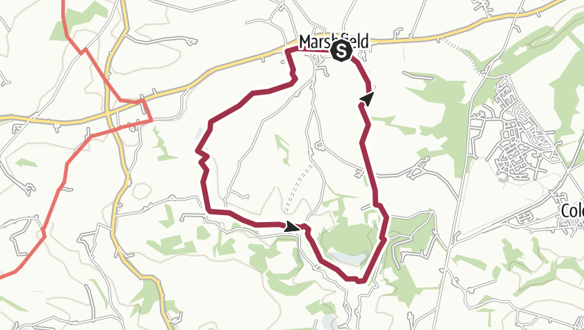 Circular walk to St Catherine’s Valley (Cotswold Gateway Marshfield Walk 3)