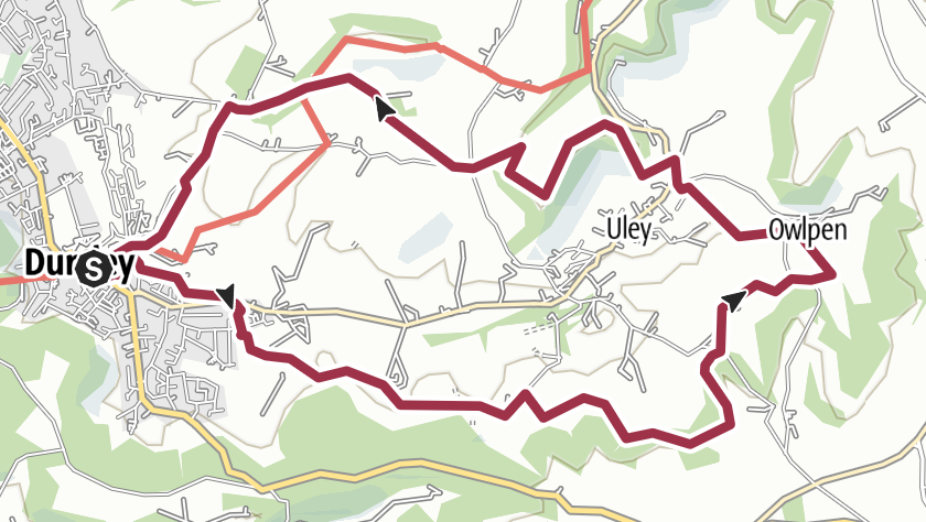 Figure of Eight: Eastern Loop (Cotswold Gateway Dursley Walk 1)