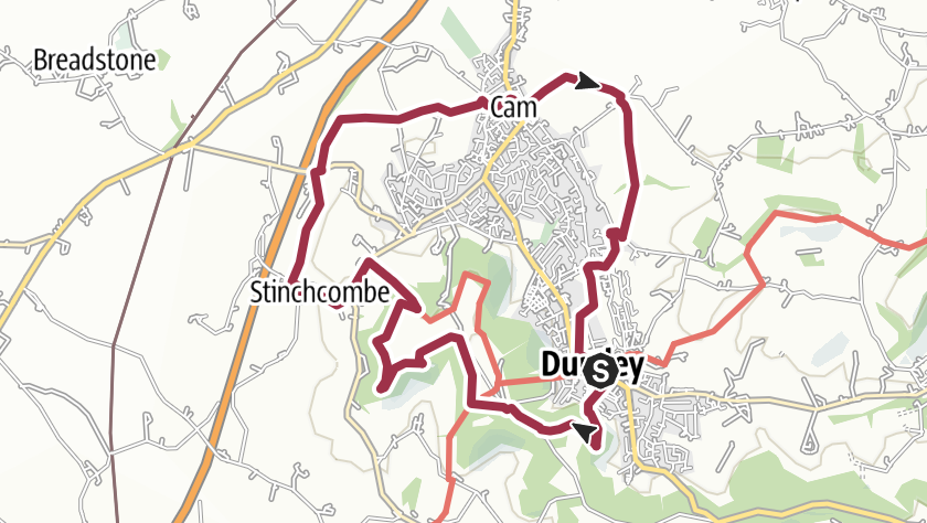 Figure of Eight: Western Loop (Cotswold Gateway Dursley Walk 2)