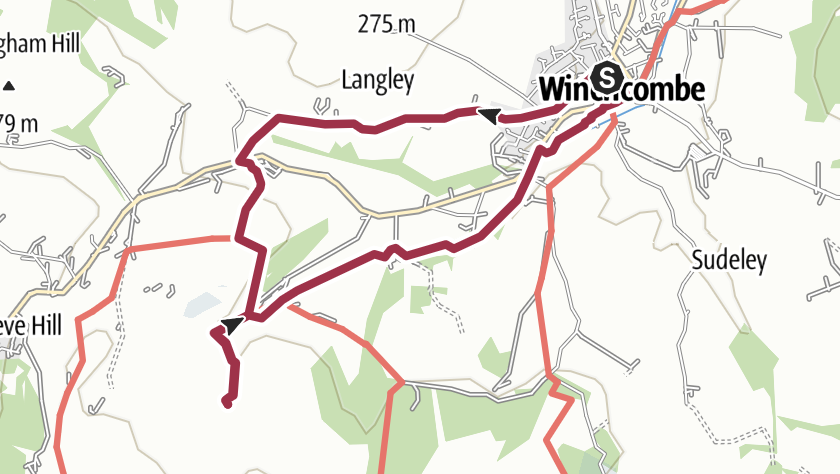 Winchcombe to the source of the River Isbourne (Cotswold Gateway Winchcombe Walk 4) - Circular Walk