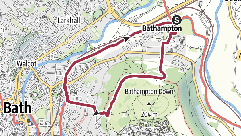 Bathampton Down Loop (Bathscape Walk 16)