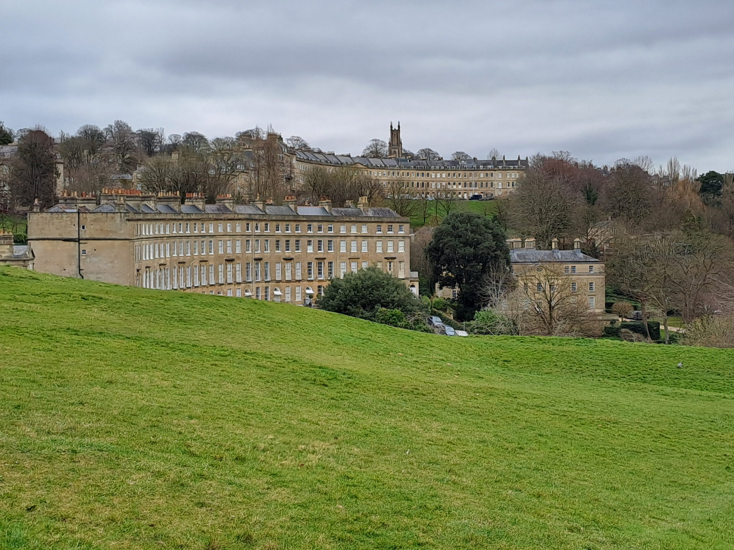 Lansdown, two less well-known Bath crescents and the Charlcombe valley